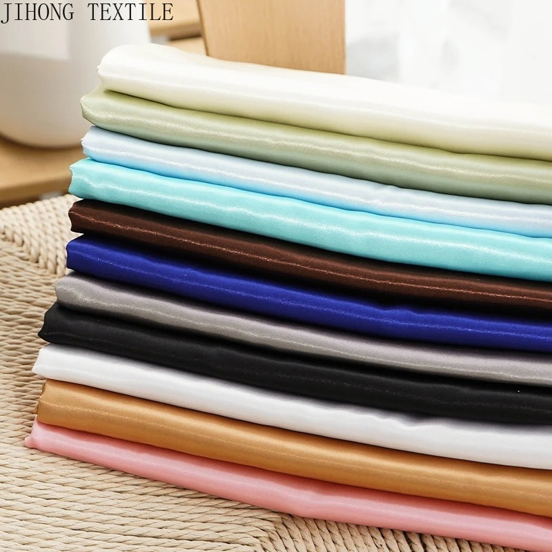 Is Sewing A Textile Craft - 26-Farben-Premium-Satin-Stoff-Kleiderfuttermaterial für Hochzeitsdekoration, DIY-Kleidung, weiches Textil
