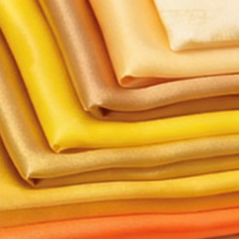 Is Sewing A Textile Craft - Mehrfarbiger Weicher Satin-Stoff Glänzender Glatter Satin