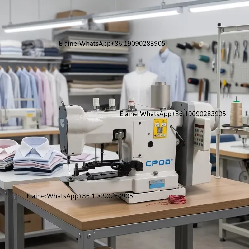 Sewing Industry - CP-4-2D CPOD Bestseller Schrittmotor Vertikale Knopfanbringungsmaschine