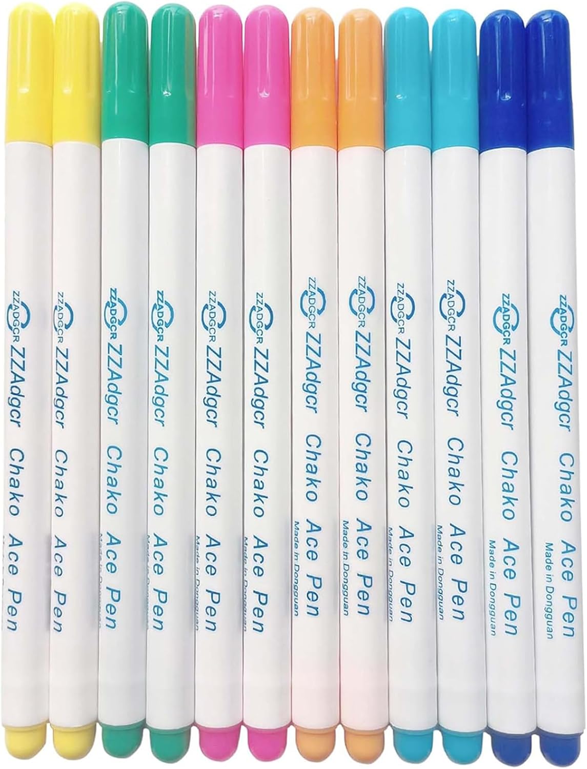 Fabric Marking Pen - 4 Stoffmarkierungsstifte, wasserlösliche, radierbare Nähmarker, spezielle