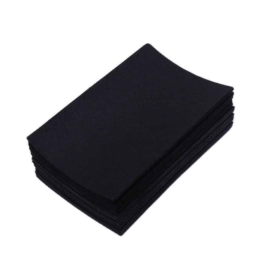 Is Sewing A Textile Craft - 40 Teile/los 10*15 cm Schwarz Filz