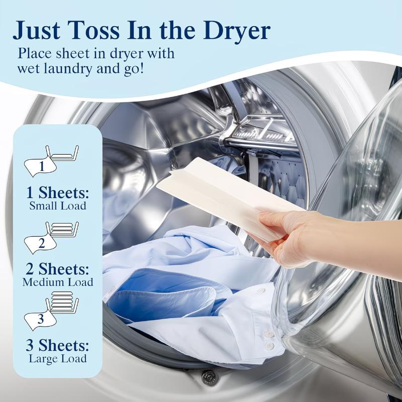 Fabric Softener Sheet - Haushalts-Wäschepflegeprodukt 1 Box 40 Stück Duftende