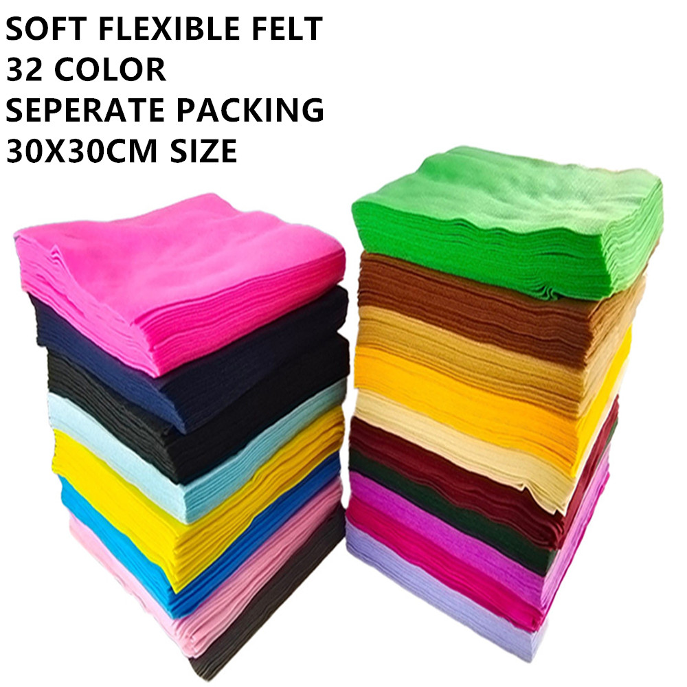 Is Sewing A Textile Craft - Farbige Filz-Stoff platten für Kunst handwerk