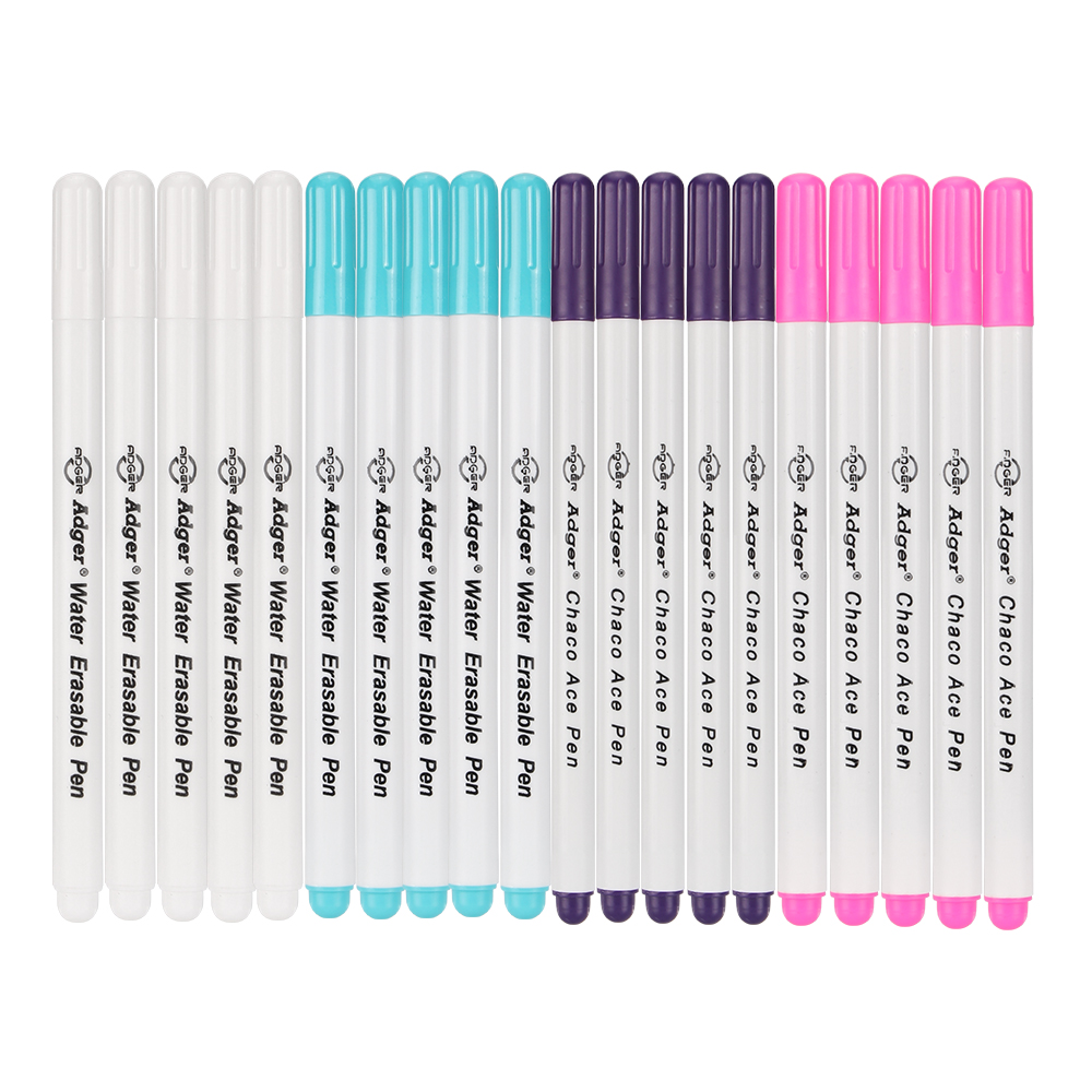 Fabric Marking Pen - 20 Stück mit 4 Farben Quilt-Markierstifte,