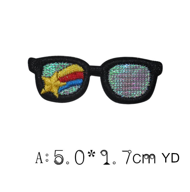 10 Stück Regenbogen bestickter – Sewing Id Bewertung und Preis