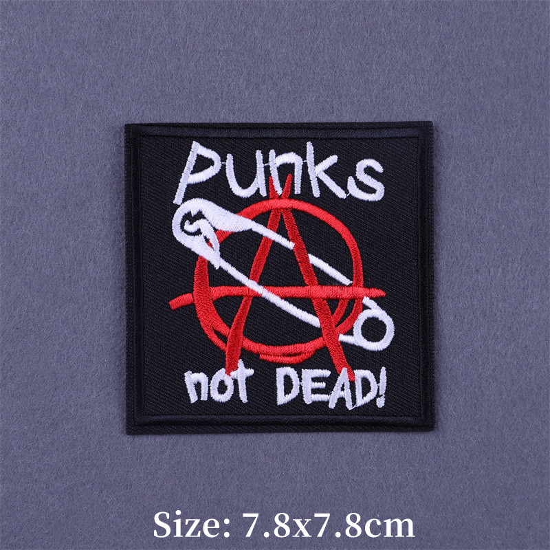 Punk bestickte Aufnäher zum Au – Velcro Sew On Bewertung und Preis