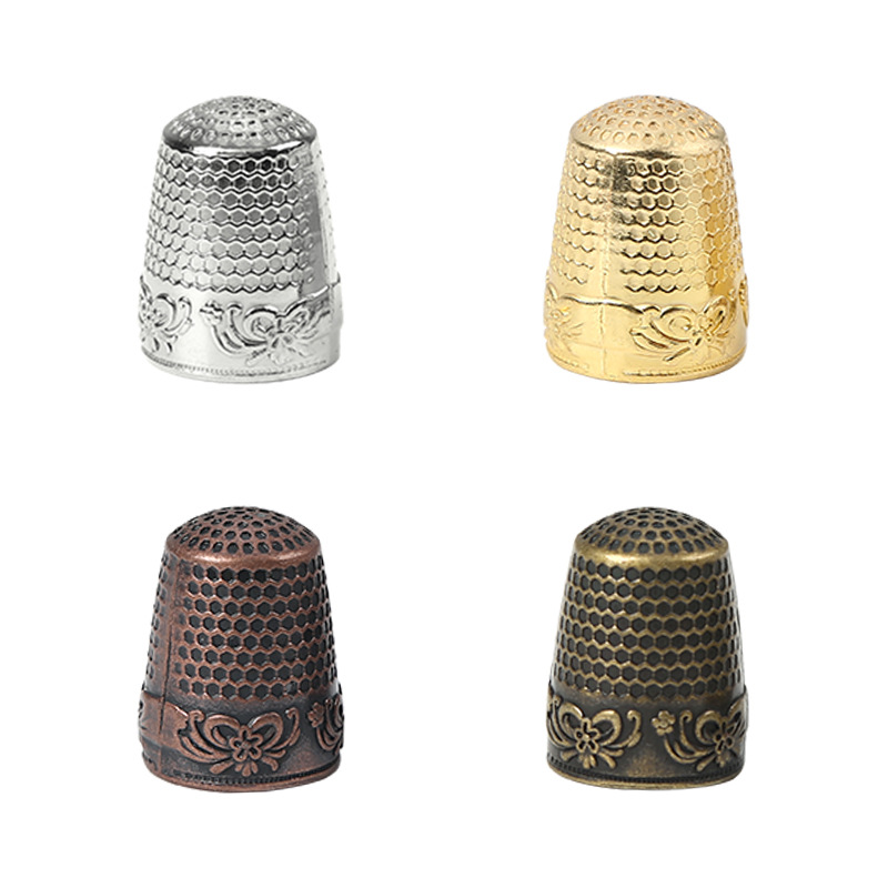 Retro Fingerschutz Antiker Fin – Sewing Thimble Metal Bewertung und Preis