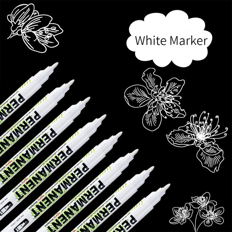 1/5/20 Stück weiße Markierungs – Fabric Marking Pen Bewertung und Preis