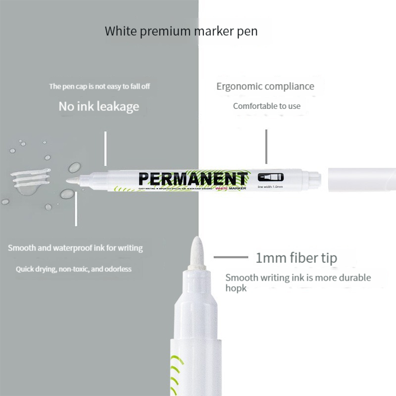 1/5/20 Stück weiße Markierungs – Fabric Marking Pen Bewertung und Preis