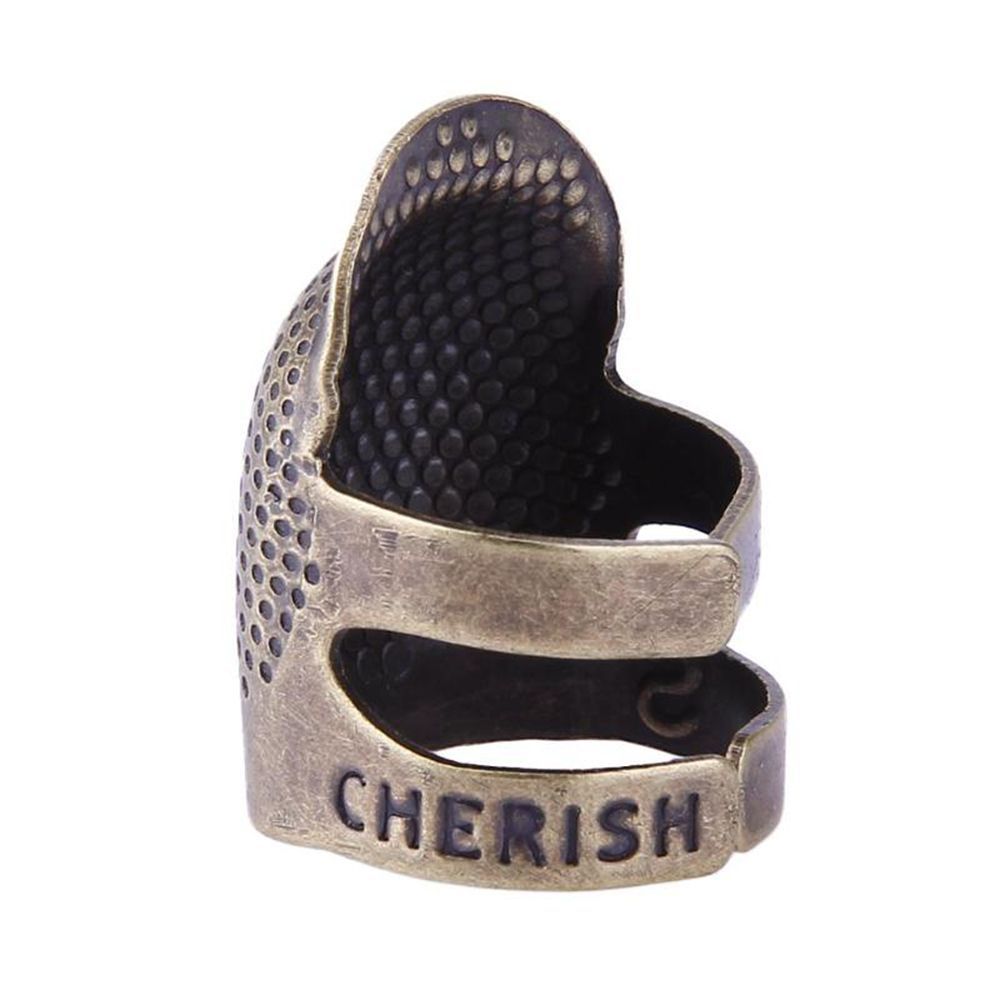 Nähzubehör Vintage Gold DIY Ha – Sewing Thimble Metal Bewertung und Preis