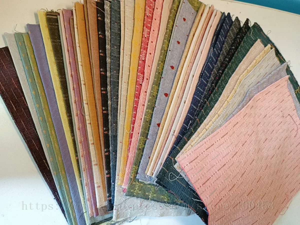 Japanischer garngefärbter Nähs – Sewing Tweed Fabric Bewertung und Preis