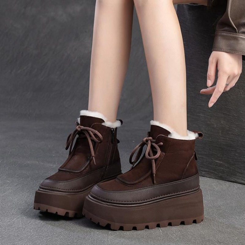 Retro-Winter-Schneestiefel für – Sewing Fleece Bewertung und Preis
