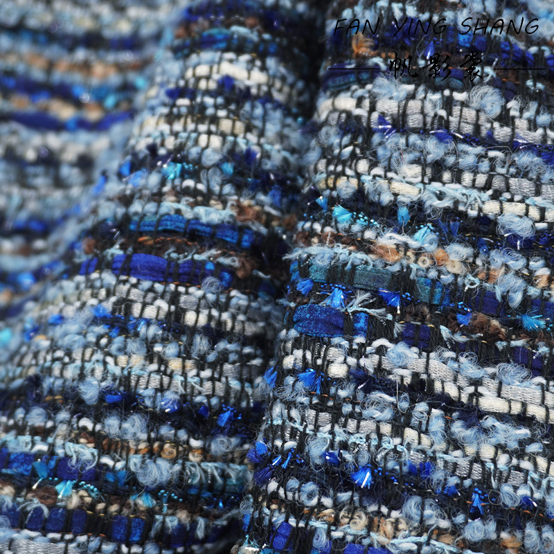 2025 Blue Series Heller Chiffo – Sewing Tweed Fabric Bewertung und Preis