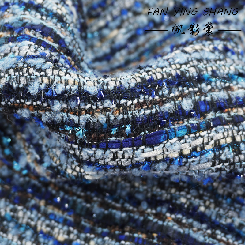 2025 Blue Series Heller Chiffo – Sewing Tweed Fabric Bewertung und Preis