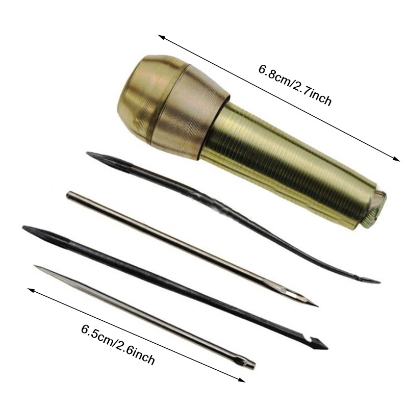 Kupfer Griff Nähen Ahle DIY Ha – Needle Threader Tool Bewertung und Preis