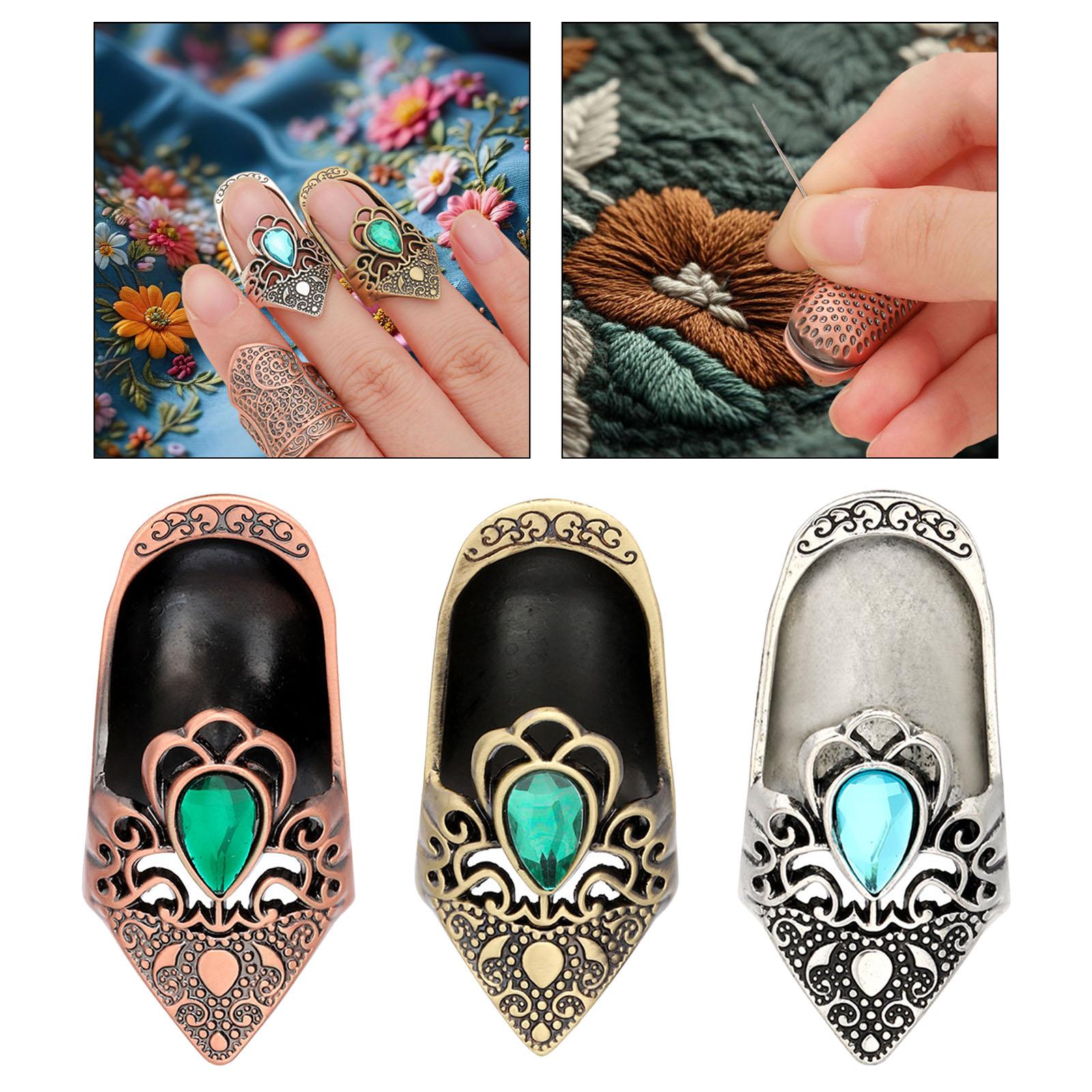 Antiker Metall-Nähfingerhut fü – Sewing Thimble Metal Bewertung und Preis