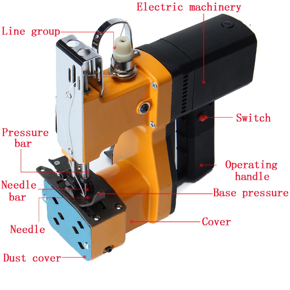 Elektrische Sacknähmaschine fü – Sewing Machine For Textile Bewertung und Preis