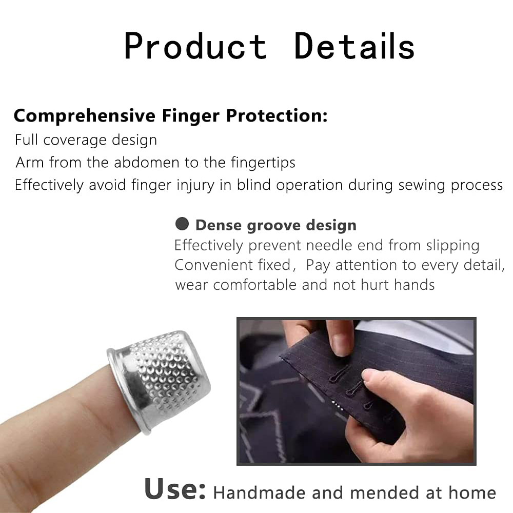 10/30Pcs Metall Nähen Fingerhu – Sewing Thimble Metal Bewertung und Preis