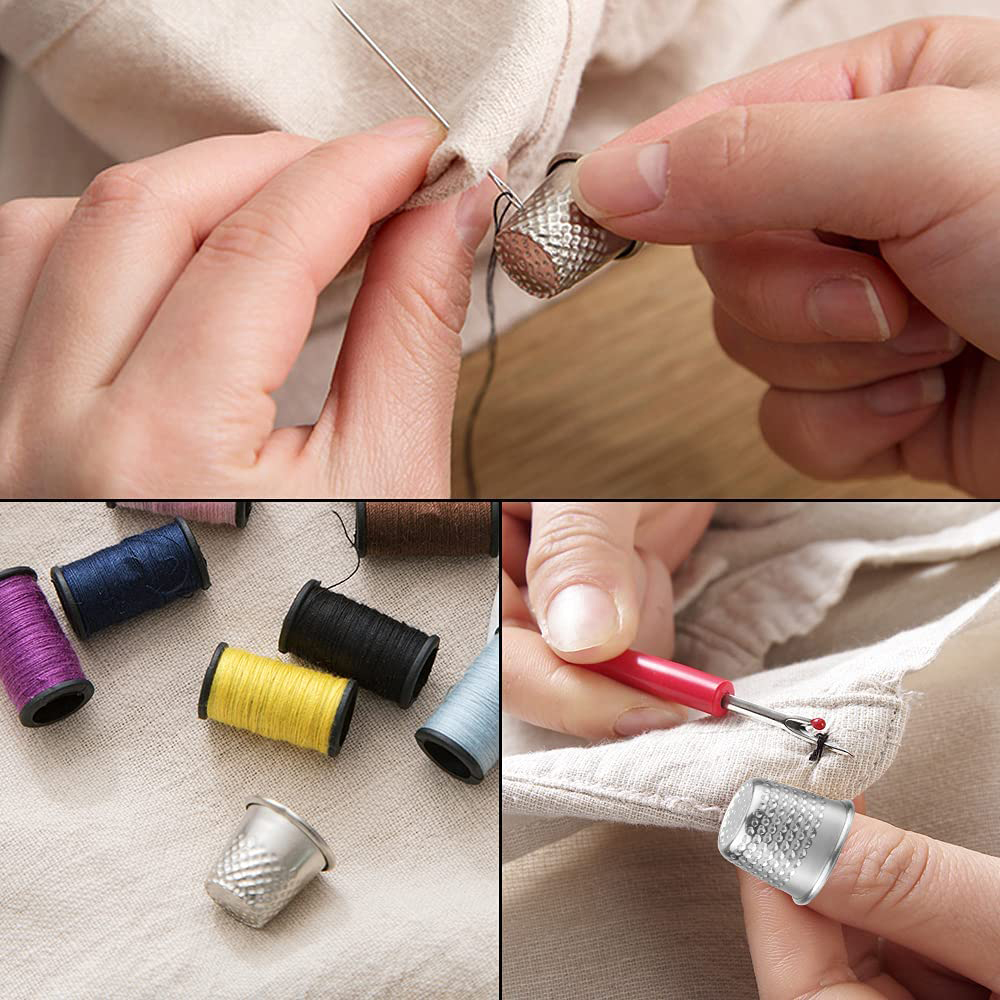 10/30Pcs Metall Nähen Fingerhu – Sewing Thimble Metal Bewertung und Preis