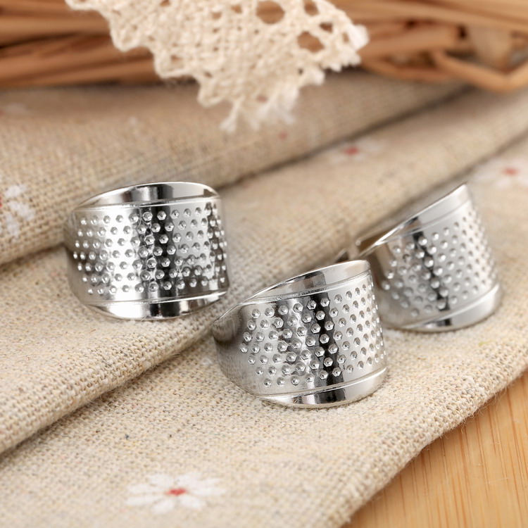 3 stücke Metall Finger Fingerh – Sewing Thimble Metal Bewertung und Preis