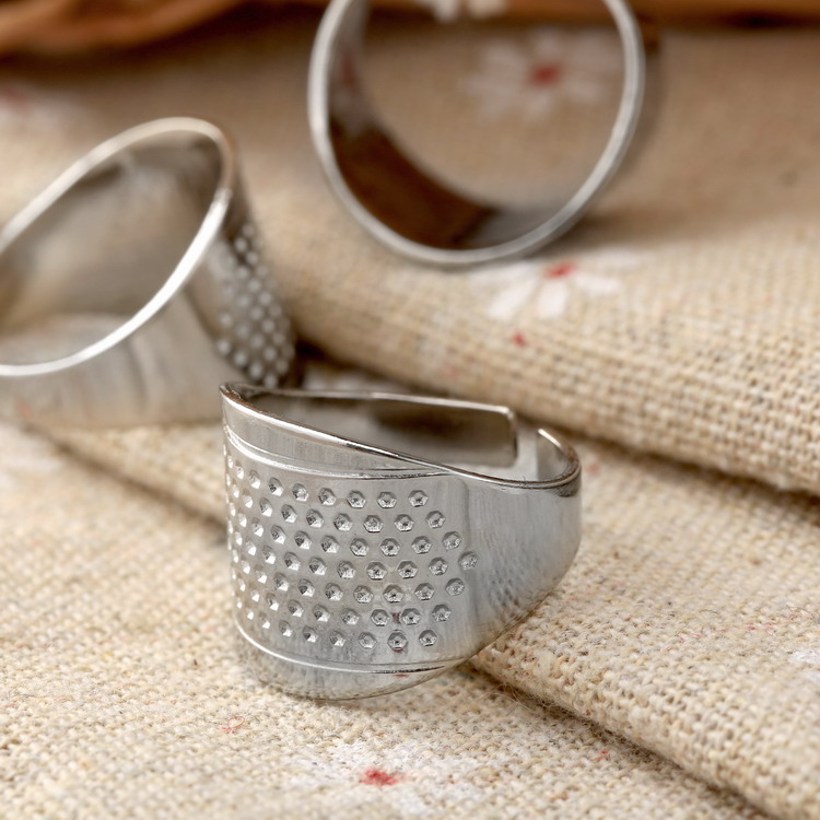3 stücke Metall Finger Fingerh – Sewing Thimble Metal Bewertung und Preis