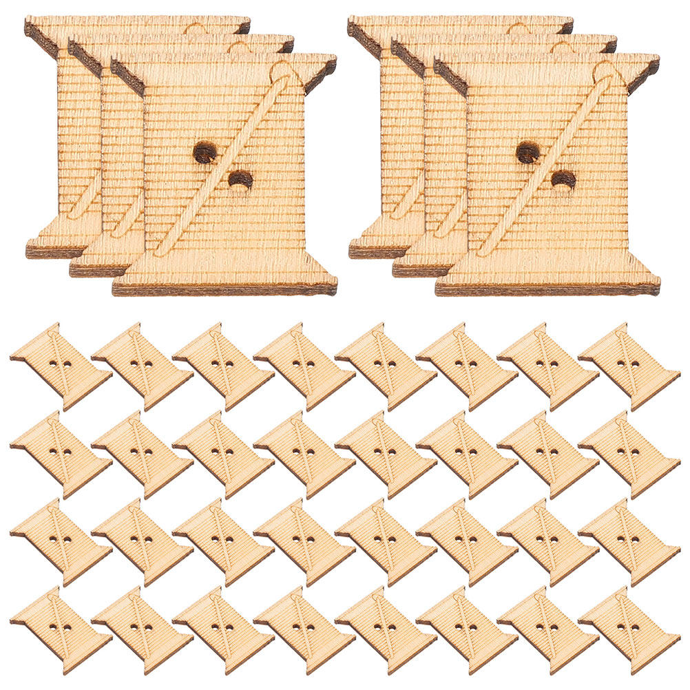 100 Stück Holz-Garnwickelkarte – Sewing Art Bewertung und Preis