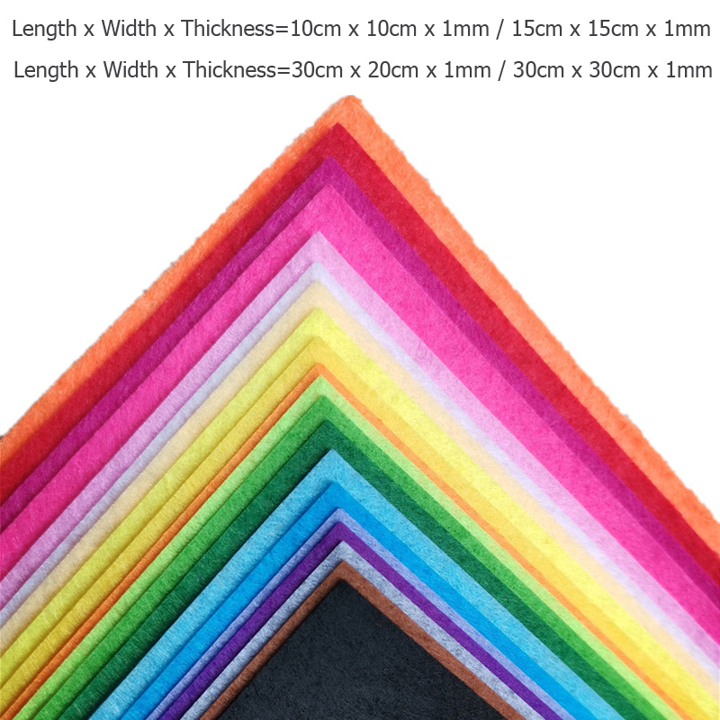 40 Stück weiches Filzstoffblat – Is Sewing A Textile Craft Bewertung und Preis