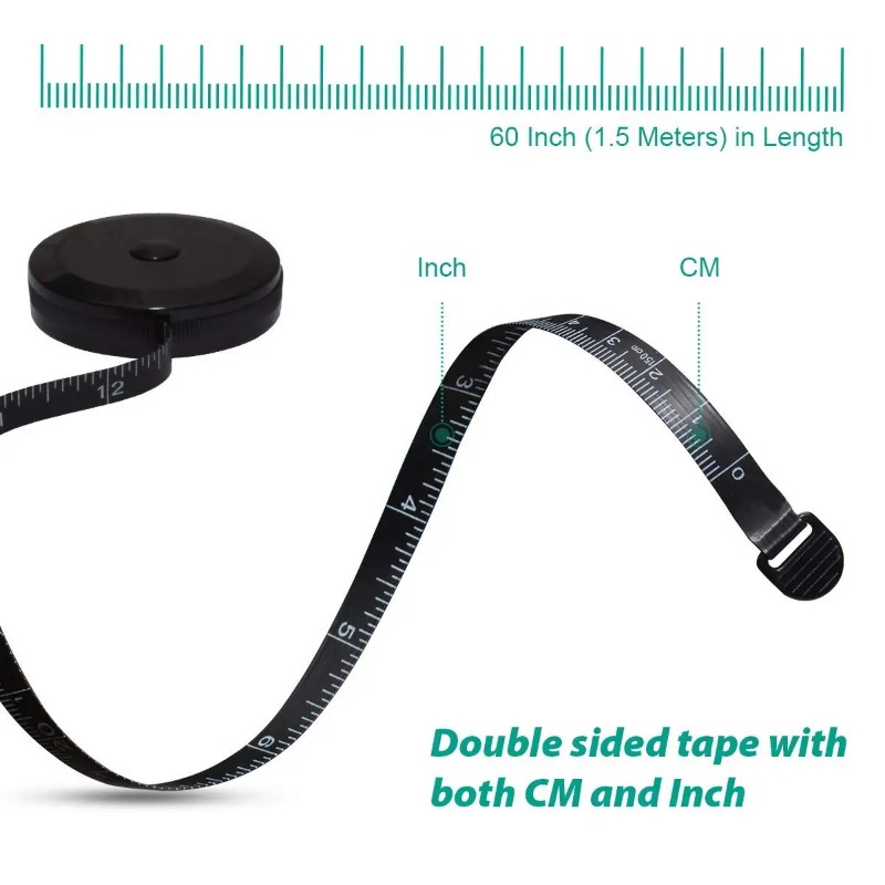 150 cm/60 Zoll weiches Maßband – Fabric Weight Set Bewertung und Preis