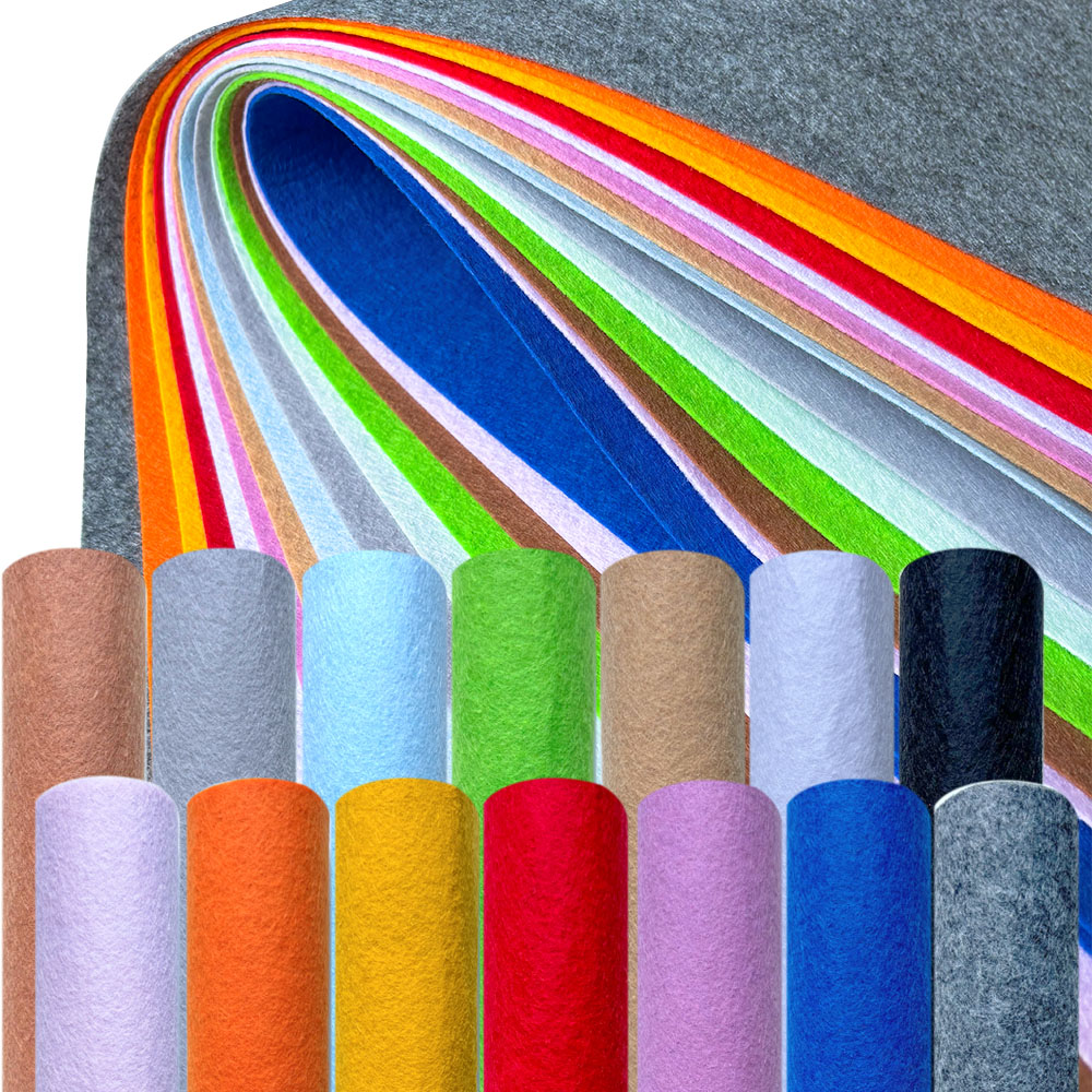 Filzstoff, verschiedene Farben – Is Sewing A Textile Craft Bewertung und Preis