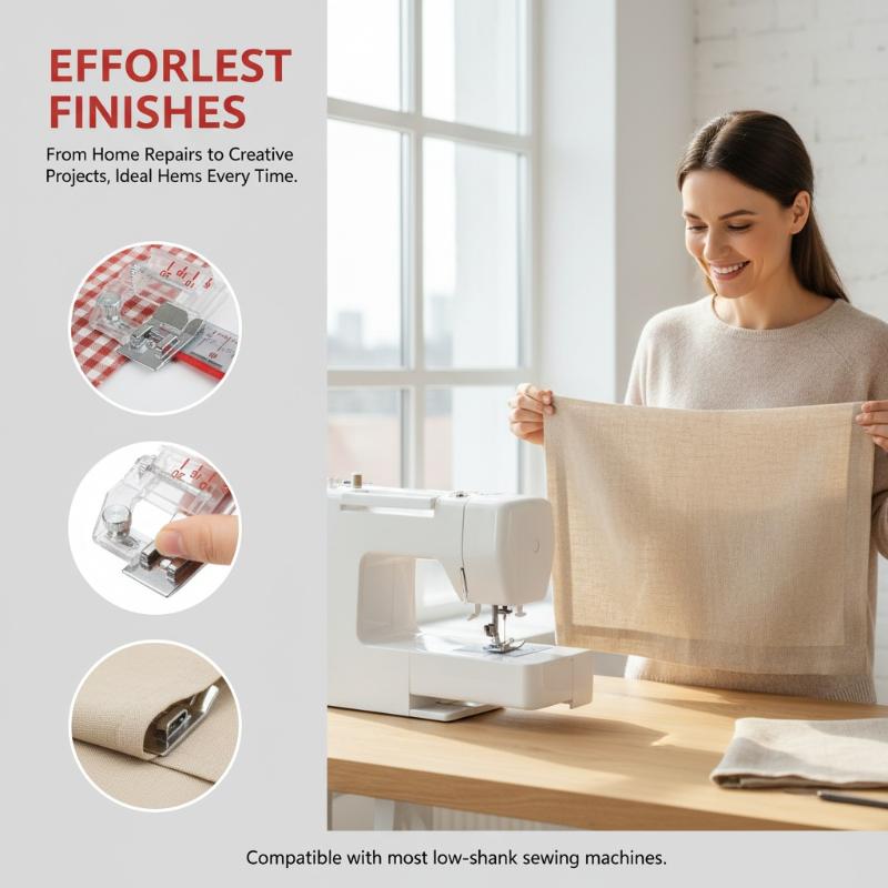 Verstellbarer Biaisband-Nähfuß – Sewing Machine For Textile Bewertung und Preis