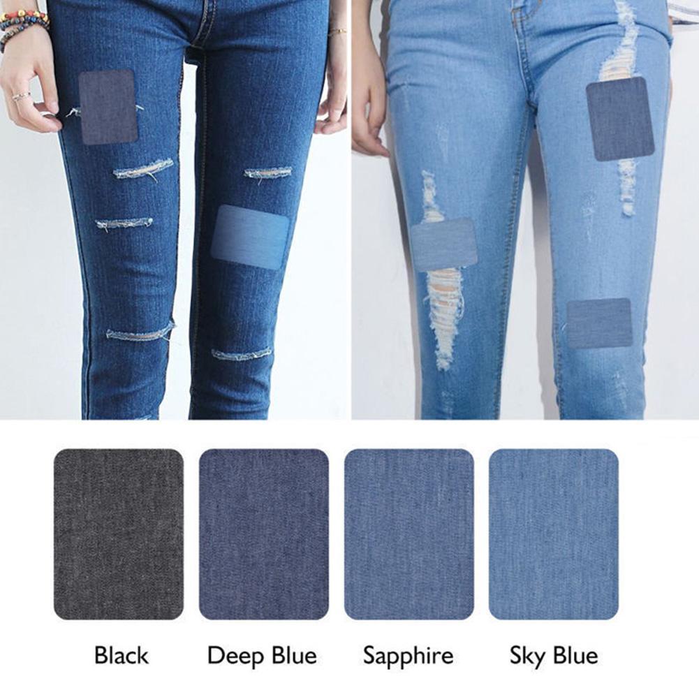 20Pcs Denim Cut Stück Eisen Au – Velcro Sew On Bewertung und Preis