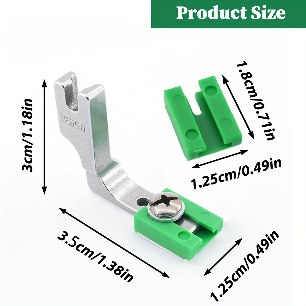 P950 Verstellbarer Rüschen-Näh – Rolled Hem Foot Bewertung und Preis
