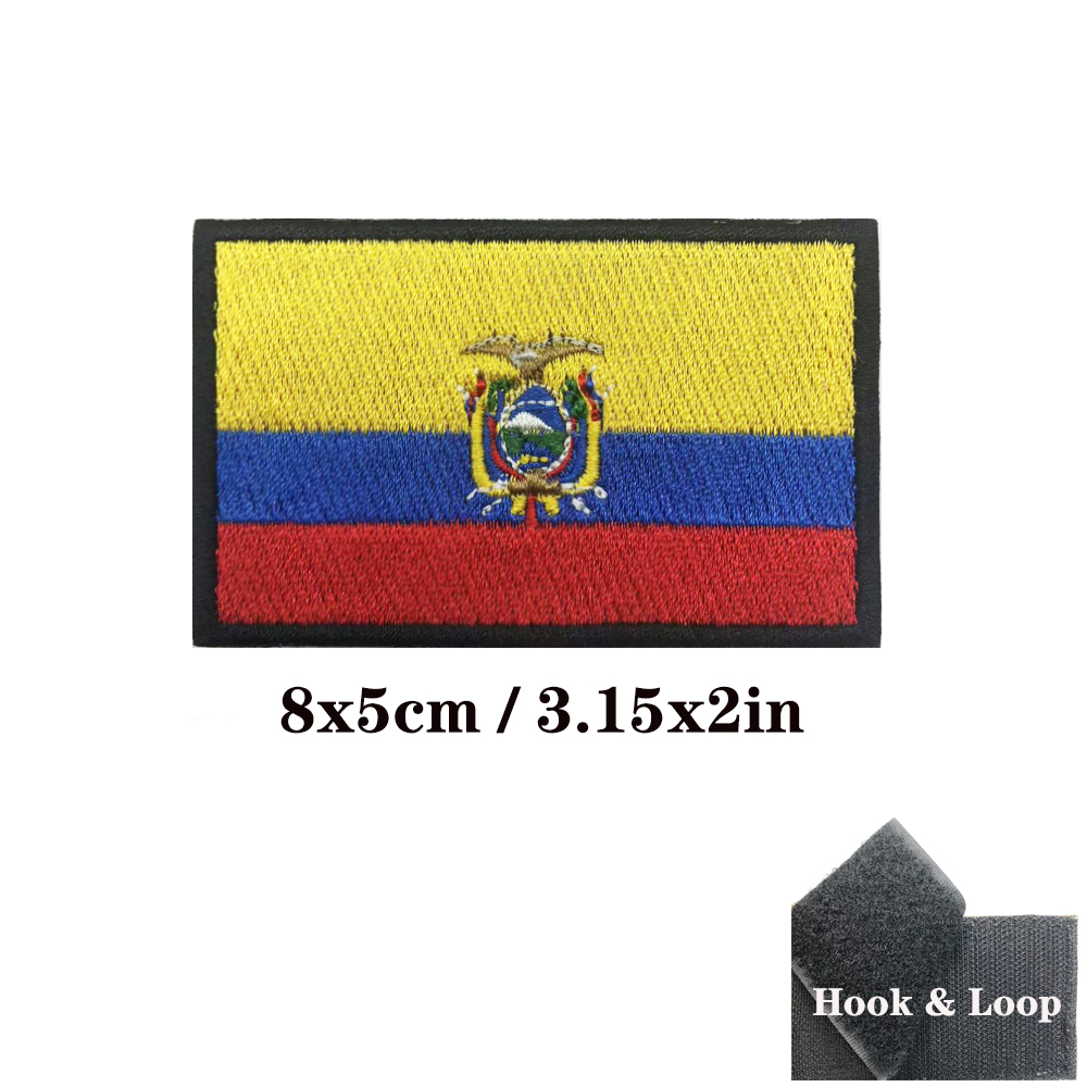 1 STÜCK Ecuadorianische Flagge – Velcro Sew On Bewertung und Preis