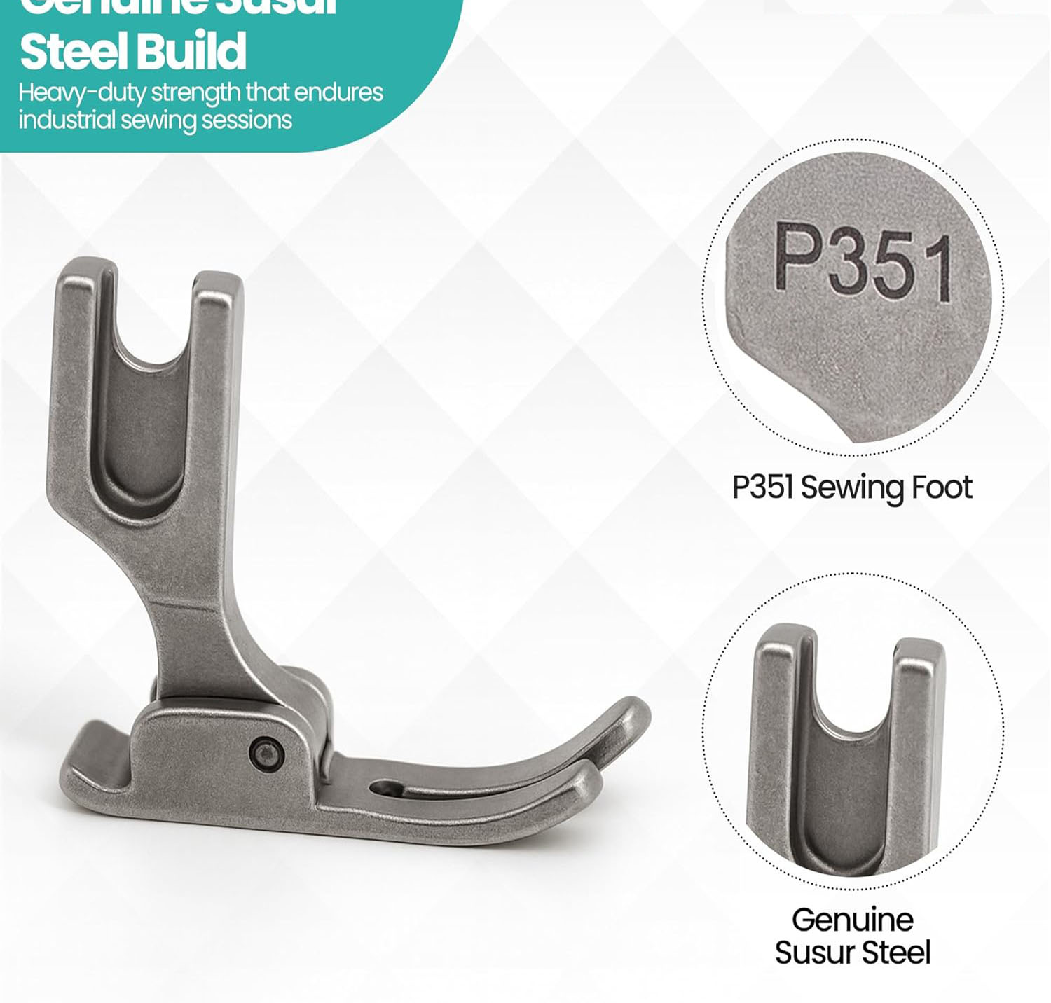 P351 Standard-Nähfuß für Indus – Rolled Hem Foot Bewertung und Preis