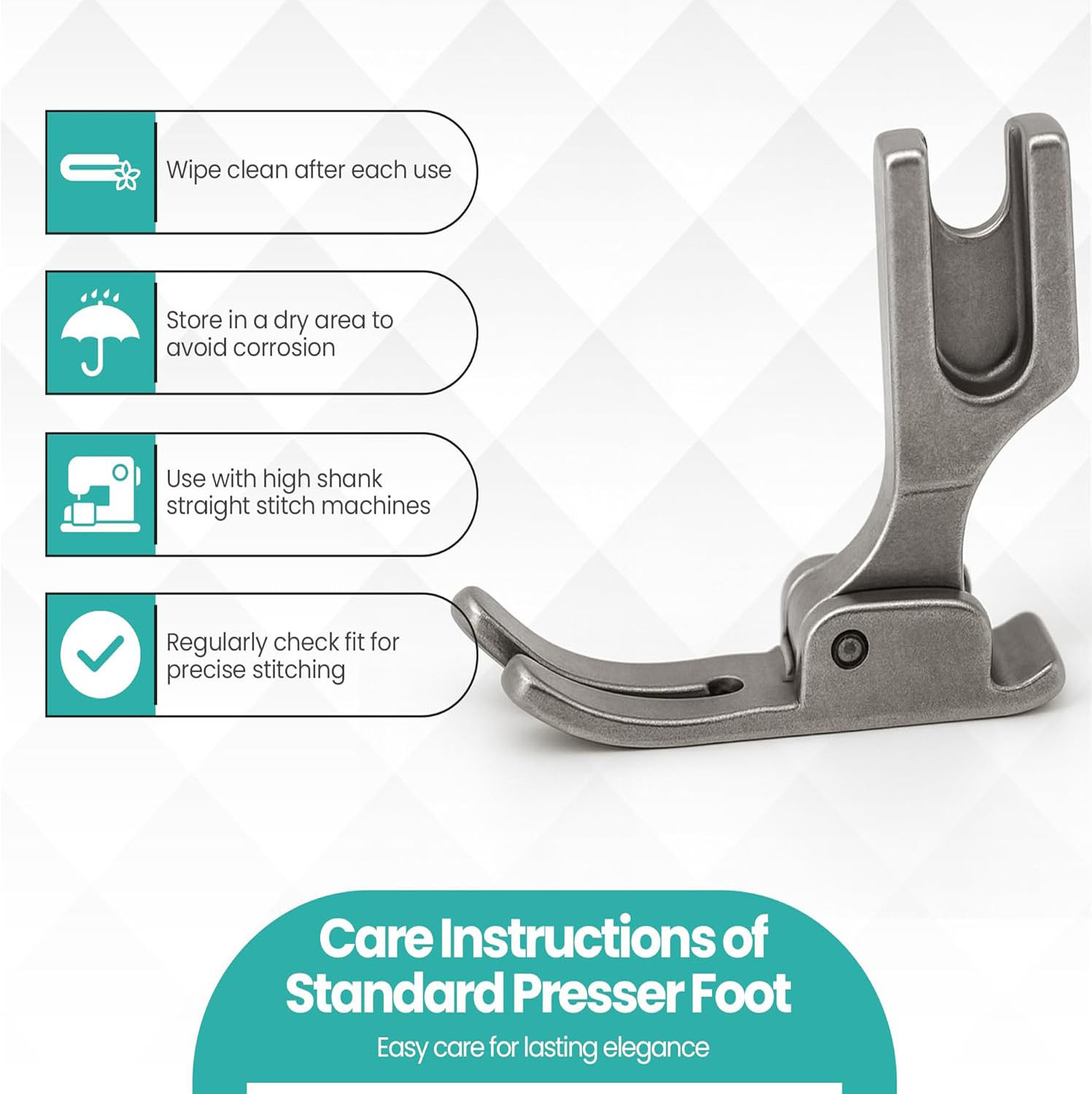 P351 Standard-Nähfuß für Indus – Rolled Hem Foot Bewertung und Preis